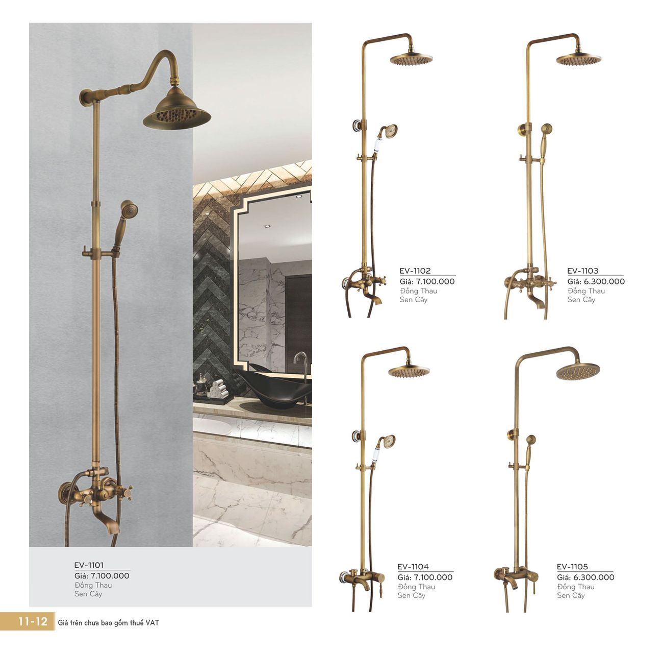 Thiết bị vệ sinh EVEREST Cổ Điển Catalogue và Bảng giá mới nhất /Page 
